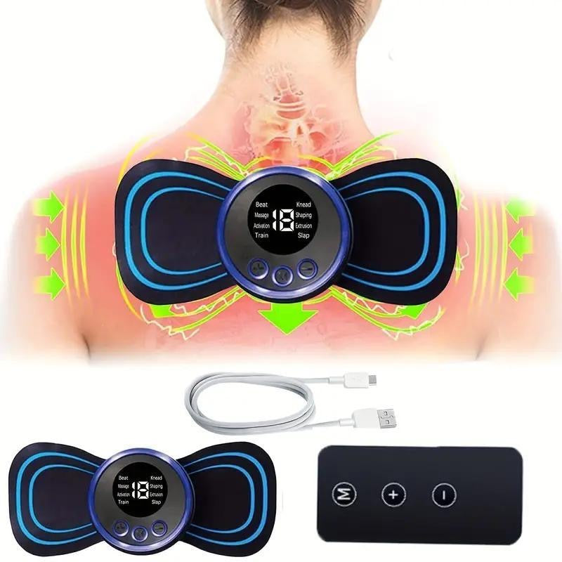 MINI MASAJEADOR PORTATIL 8 MODOS