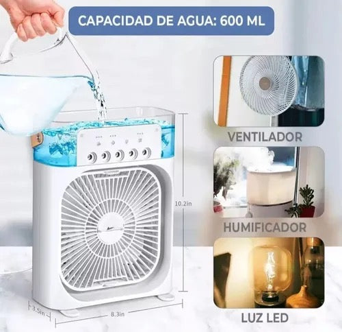 MINI AIRE ACONDICIONADO PORTATIL 3 EN 1